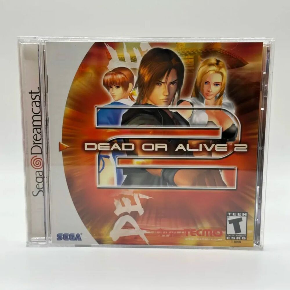 Sega Dreamcast Dead or Alive 2 CIB + Reg Card Clean